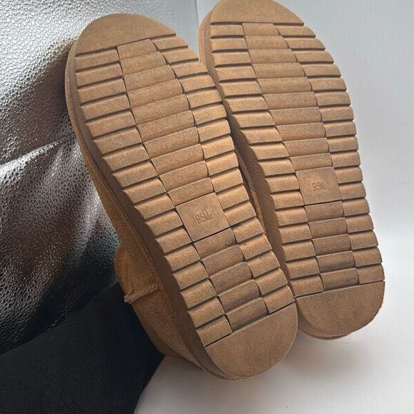 CUSHIONAIRE Women's Hip 2 Genuine SuedeβAnkle Snow Boots SIZE 9.5 CHESTNUT PREOW - Picture 7 of 7